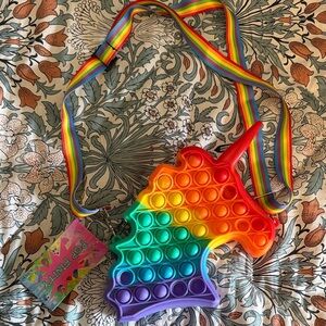 Colorful Unicorn Pop It Sensory Toy